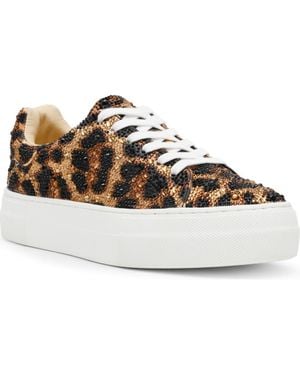 Betsey Johnson Sidny Platform Sneaker - Gray