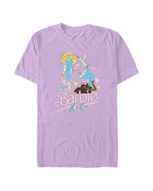 Barbie Retro Fitness Poses T-Shirt - Purple