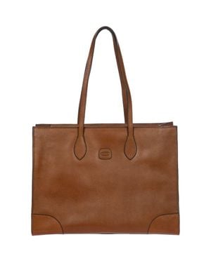Bric's Life Pelle Volterra Opera Bag M - Brown