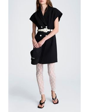 Kenneth Cole Trench Minidress - Black