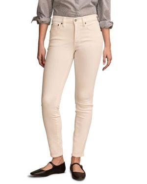 Lucky Brand Bridgette High Waist Skinny Jeans - Natural