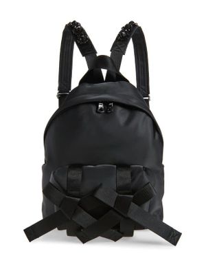 Simone Rocha Bow Front Backpack - Black