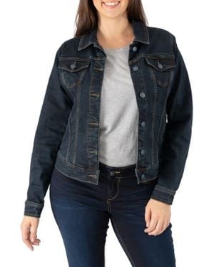 Slink Jeans Denim Trucker Jacket - Blue