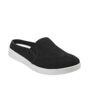 Comfortview The Camellia Slip On Sneaker Mule - White