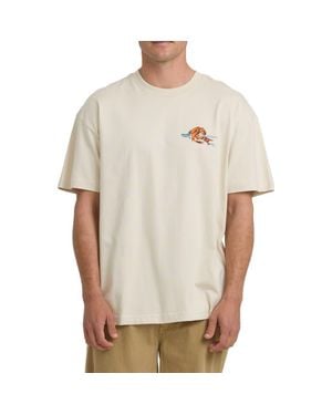 Billabong Enter Og Short Sleeve Graphic T-Shirt - Natural