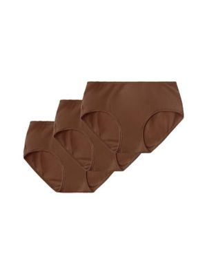 PROCLAIM 3-Pack Mid-Rise Ultra Soft Sustainable Briefs - Brown