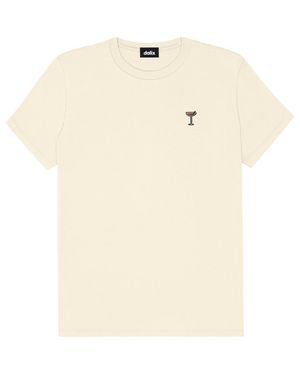 Alix Espresso Martini Jersey Relaxed Tee - Natural