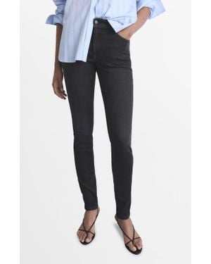 Mango Mid Rise Skinny Jeans - Blue