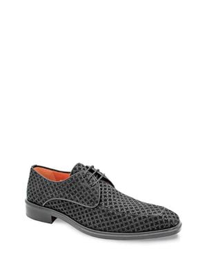 Mezlan Embossed Derby - Gray