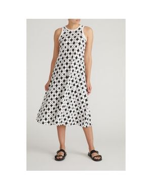 UNIVERSAL STANDARD Sardinia Cotton Tank Dress - Multicolor