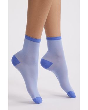 UGG Lyrie Sheer Crew Socks - Blue