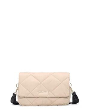 MZ Wallace Madison Flap Crossbody - Natural