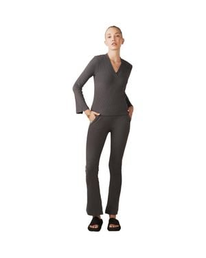 Losano Grace Top - Gray