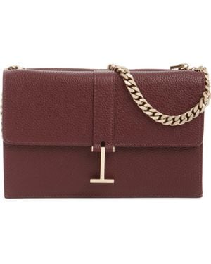 Tom Ford Mini Kara Grain Leather Shoulder Bag - Green