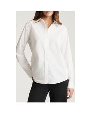 Mavi Classic Fit Cotton Button-Up Shirt - White