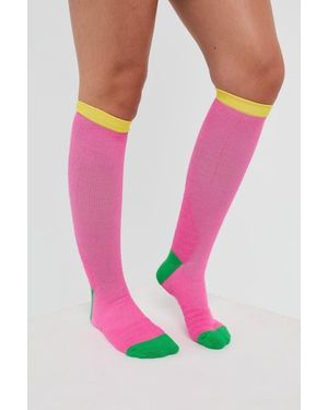 OOSC So Fetch Ski Snowboard Sock - Pink