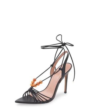 BCBGMAXAZRIA Thelma Ankle Wrap Sandal - Black