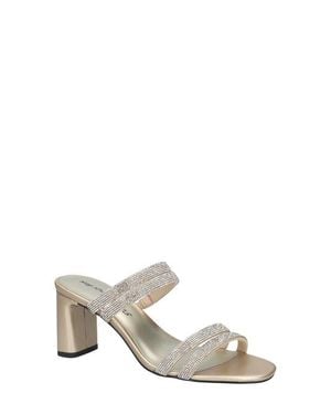 Easy Street Jemma Slide Sandal - Metallic