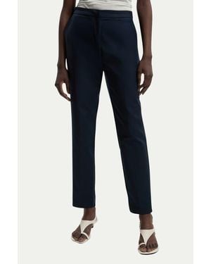 Karen Millen Essential Techno Woven Pants - Blue