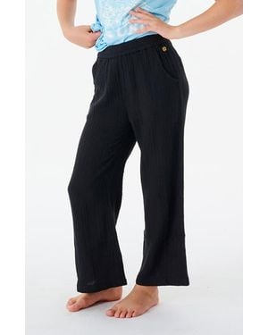Rip Curl Kids' Premium Surf Cotton Gauze Beach Pants - Blue