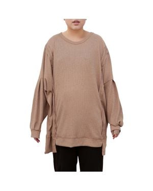Standards & Practices Full Sleeve Relaxed Top - Natural
