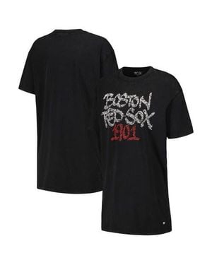 The Wild Collective Boston Sox T-Shirt Dress - Black