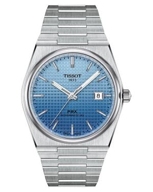 Tissot Prx Gts Powermatic 80 Bracelet Watch, 40Mm - Blue