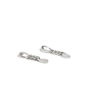 ZARUX Figaro Earrings - Metallic
