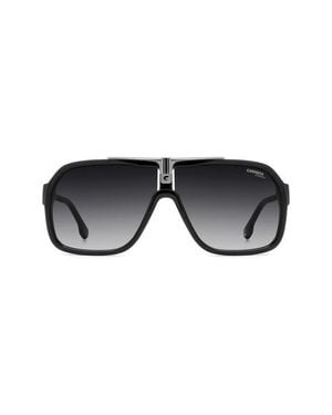 Carrera 64Mm Oversize Gradient Navigator Sunglasses - Black