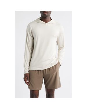 Zella Dynamic Hooded T-Shirt - Natural