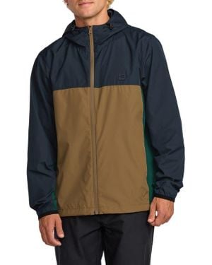 Billabong Transport Water Repellent Windbreaker - Blue