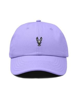 Alix Lobster Dad Cap - Purple