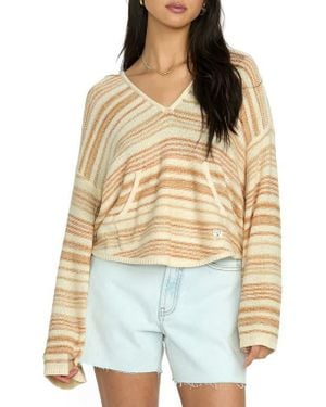 Billabong Baja Stripe Sweater Hoodie - Multicolor