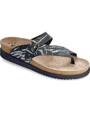 Mephisto Helen Toe Loop Sandal - Blue
