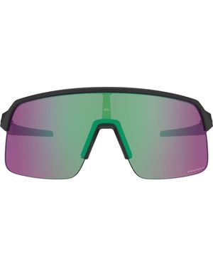 Oakley Sutro Lite 139Mm Prizm Wrap Shield Sunglasses - Green