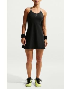Nike Court Advantage Dri-Fit Tennis Dress - Black