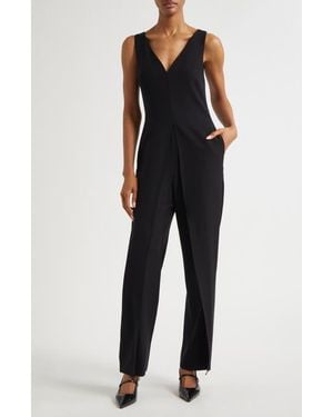 Emporio Armani Sleeveless Jumpsuit - Black