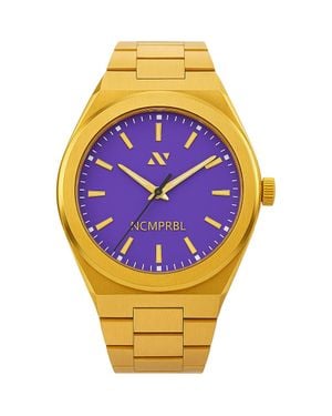 NCMPRBL Elevate Link Peri Bracelet Watch, 42Mm - Purple