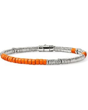 John Hardy Heishi Bracelet - Orange