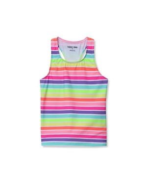 Lands' End Girls Tankini Swimsuit Top - White