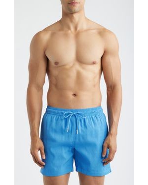 Chubbies Cascade Coolers 5.5-Inch Swim Trunks - Blue