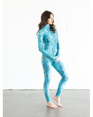 tutublue.com Full-Body One-Piece Swimsuit - Blue
