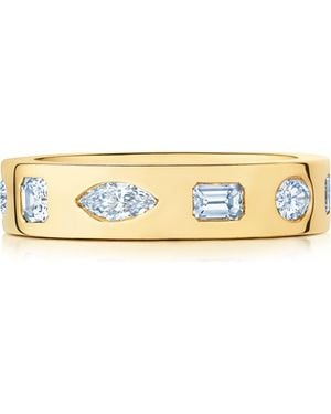 Kwiat Multi Shape Diamond Stacking Ring - Metallic