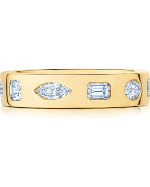 Kwiat Multi Shape Diamond Stacking Ring - Metallic