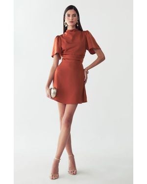 Willa Saray Mini Dress - Red