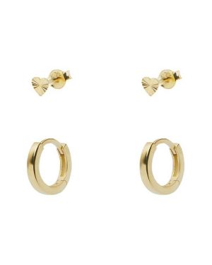 Argento Vivo Sterling Silver Set Of 2 Assorted Earrings - Metallic