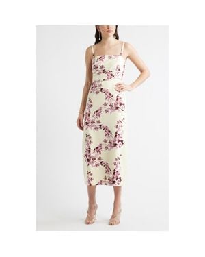 Chelsea28 Column Cocktail Dress - Multicolor