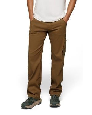 Prana Stretch Zion Roll-Up Pants - Brown