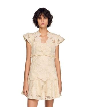 knee length dresses for ladies Summer Social Stain Pleated Cutout Waist Loose Midi Dress  roschic