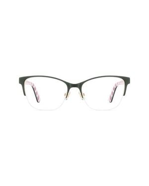 Kate Spade Diandra 51Mm Rectangular Optical Glasses - Green